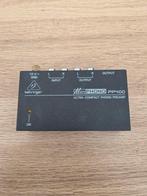 Behringer MicroPHONO PP400 phono voorversterker, Ophalen of Verzenden