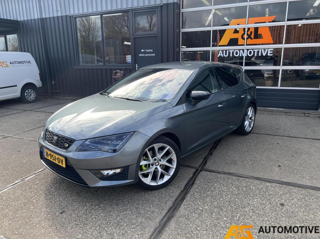 Seat Leon 1.8 TSI DSG FR Grijs 2013, 4 cilinders, Electronic Stability Program (ESP), Bedrijf, 57 €/maand