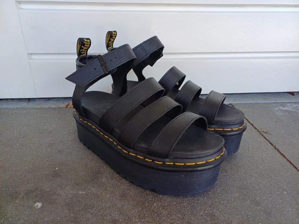 Dr Martens sandalen blaire quad maat 40, Kleding | Dames, Schoenen, Ophalen, Zwart, Sandalen of Muiltjes, Dr. Martens