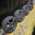 18 inch Velgen Wielen met Bridgestone banden VW Audi Skoda, Auto-onderdelen, Banden en Velgen, Ophalen, 18 inch, Band(en), Zomerbanden