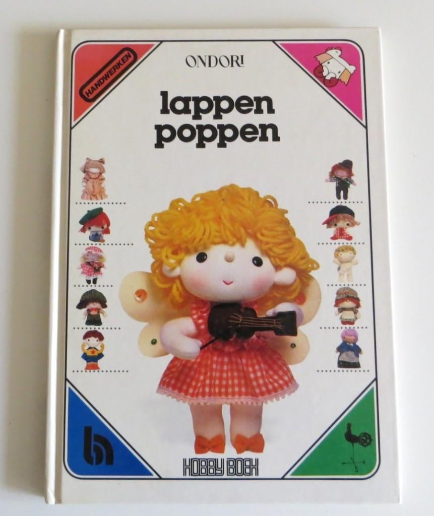 Hobby boek M4116: Ondori - Lappen poppen ca. 16+, Boeken, Ondori, Ophalen of Verzenden, Zo goed als nieuw, Poppen maken