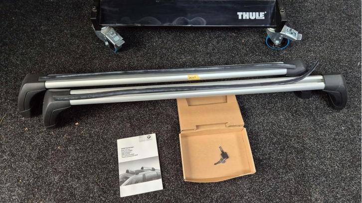 Dakdragers BMW 5-serie sedan F10 2010 tot 2017 als nieuw, Auto diversen, Dakdragers, Zo goed als nieuw, Ophalen of Verzenden