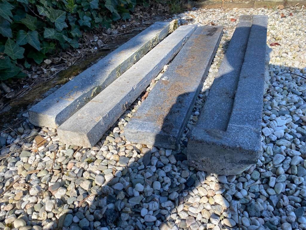 Natuur stenen dorpels gebruikt, Ophalen, Gebruikt