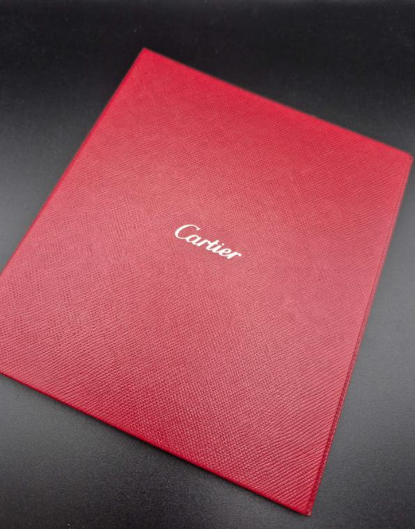 Cartier Horloge Mapje / Booklet Referentie PREKST02, Cartier, Cartier, Jongen of Meisje, Ophalen of Verzenden