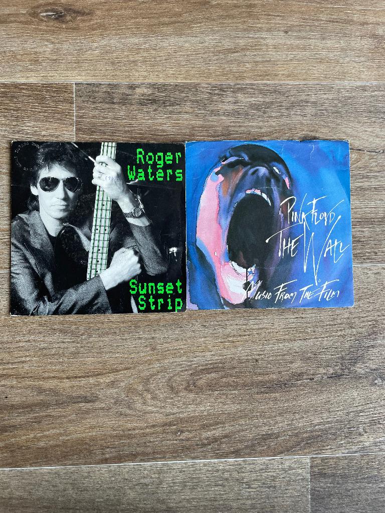 2 singles Pink Floyd/Roger Waters, Gebruikt, Verzenden, 7 inch, Single