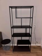 Zwarte stellingkast, Ophalen of Verzenden, Zo goed als nieuw