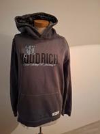 Hoodrich Hoodie Grijs Maat XL jeugdmaat 13-15 jaar oud, Ophalen of Verzenden, Zo goed als nieuw, Jongen, Trui of Vest