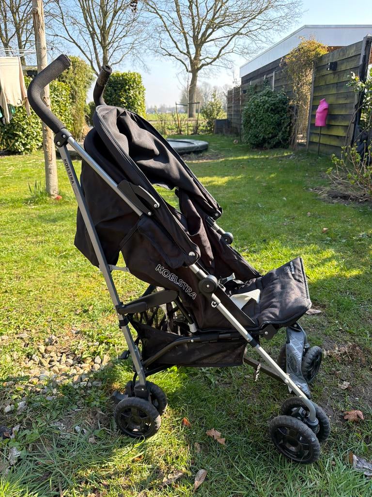 Koelstra Buggy - Compact en Handig voor Onderweg, Kinderen en Baby's, Buggy's, Ophalen of Verzenden, Gebruikt, Koelstra, Verstelbare rugleuning