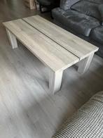 Mooie houten salontafel, Ophalen, 100 tot 150 cm, 50 tot 100 cm, Zo goed als nieuw