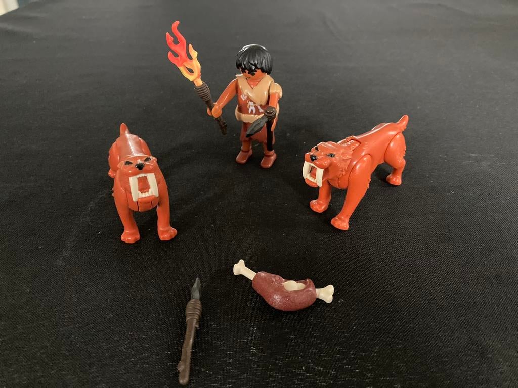 Playmobil,sabel tijgers met jager 5102, Ophalen of Verzenden, Zo goed als nieuw