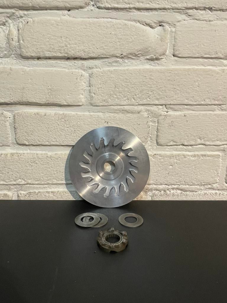 Avdm Starterkrans / halfpoulie piaggio/gilera 125cc/180cc, Ophalen of Verzenden, Zo goed als nieuw, Uitlaat, Piaggio