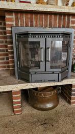 Houtkachel gebruikt (2 seizoenen), Huis en Inrichting, Ophalen, Gebruikt, Houtkachel, Inbouw