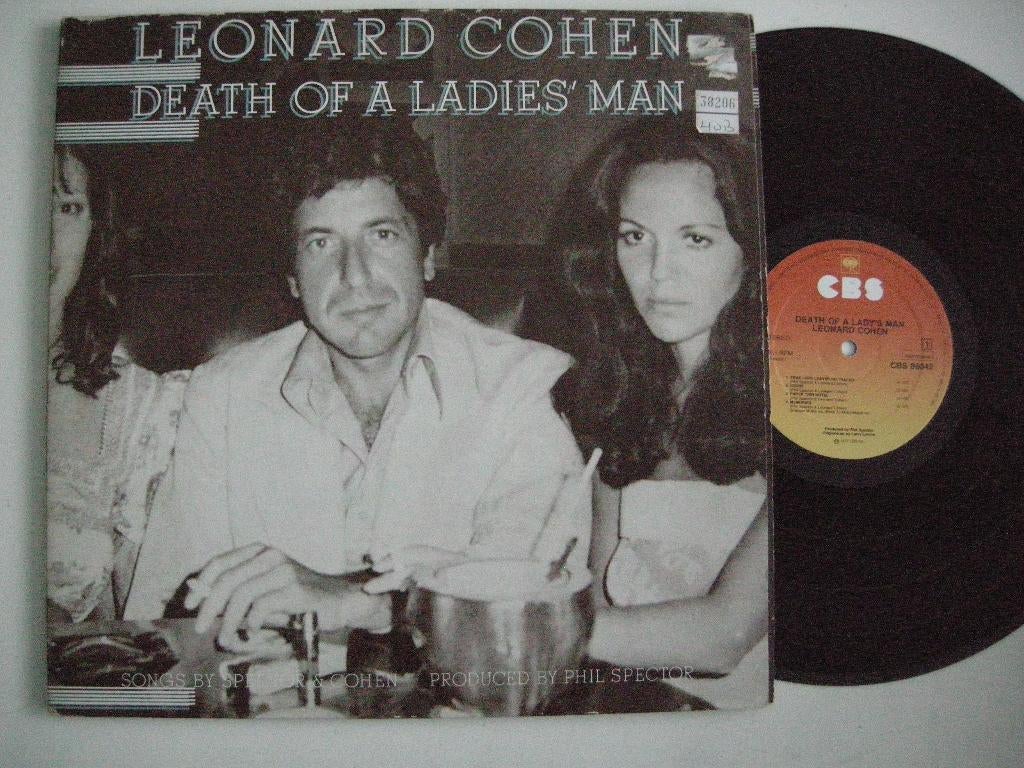 Leonard Cohen Death Of A Ladies' Man - LP vinyl zgan, Cd's en Dvd's, Vinyl | Rock, Ophalen, Zo goed als nieuw, 12 inch, Singer-songwriter