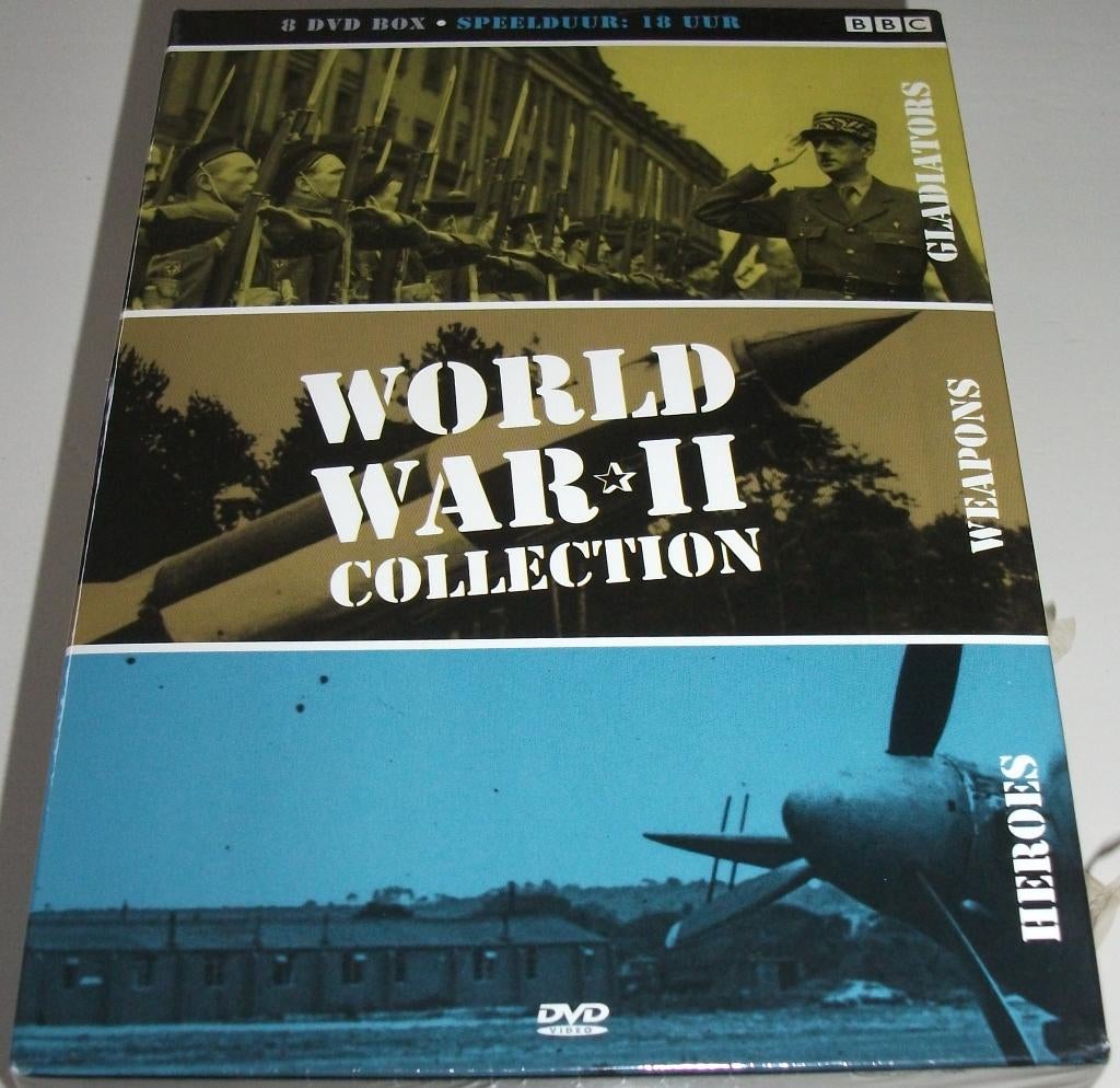 Dvd-Box *** WORLD WAR II COLLECTION *** 8-Disc Boxset NIEUW, Vanaf 16 jaar, Ophalen of Verzenden, Nieuw in verpakking, Boxset