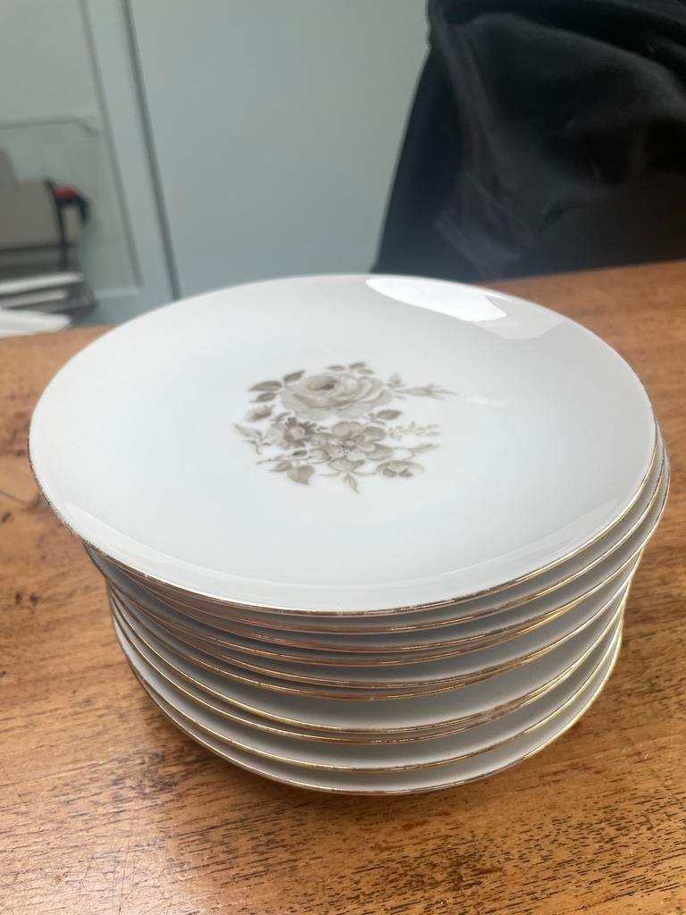 9 Winterling Rösion Bavaria schoteltjes, Ophalen of Verzenden