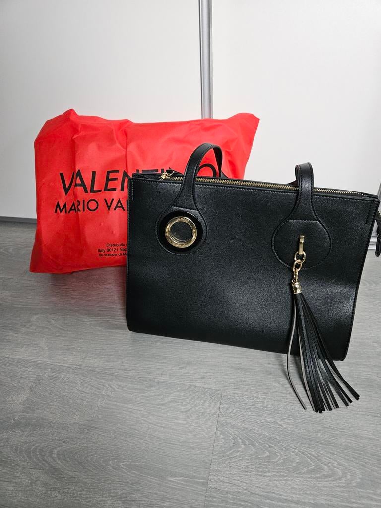 Valentino tas, Sieraden, Tassen en Uiterlijk, Ophalen of Verzenden, Nieuw, Zwart, Shopper