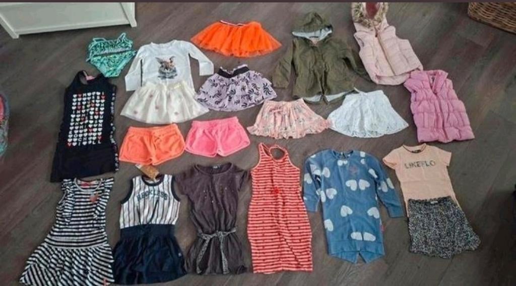Te koop een echt als nieuw/nieuw zomers kledingpakket 98/104, Kinderen en Baby's, Ophalen of Verzenden, Zo goed als nieuw, Maat 98