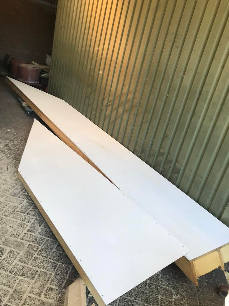 Dakplaten restanten - Ideaal voor klein projectje, Overige kleuren, 5 tot 10 m², Zo goed als nieuw, Hout