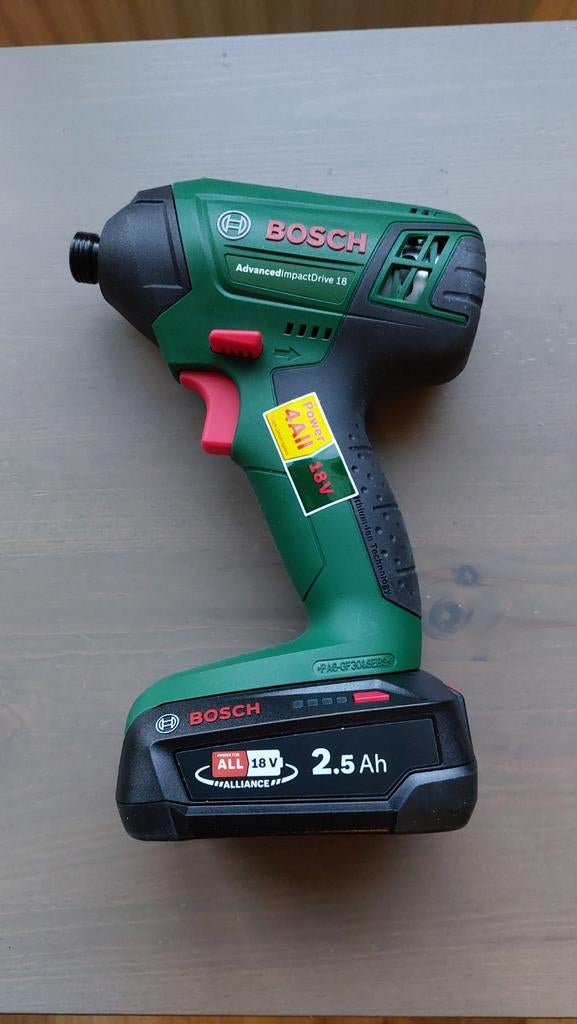 Te koop Bosch Accu slagschroevendraaier, Ophalen, Nieuw, Boor- en Schroefmachine