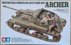 Tamiya 1:35 #35356 British Self-Prop. Anti-Tank Gun Archer, Tank, 1:32 tot 1:50, Nieuw, Ophalen of Verzenden
