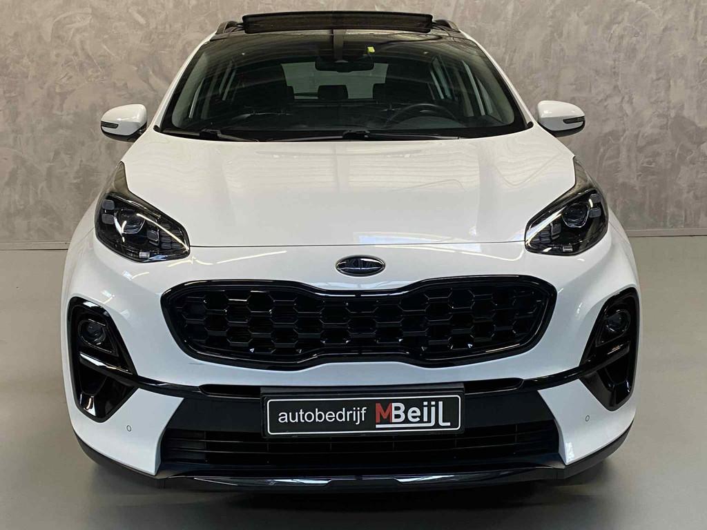 Kia Sportage 1.6 T-GDI Black Edition /Pano /Camera /Automaat, Auto's, 15 km/l, Gebruikt, 4 cilinders, Wit