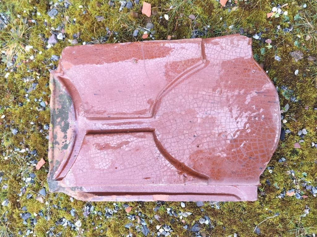 225 Draisma de Vries dakpannen Achlum dakpan achlumer pan, Ophalen, Steen of Klei, 15 m² of meer, Dakpannen