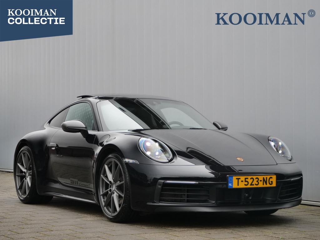 Porsche 911 3.0 Carrera T 385 Pk PDK Navigatie / Schuifdak /, Achterwielaandrijving, Gebruikt, 4 stoelen, Leder en Stof