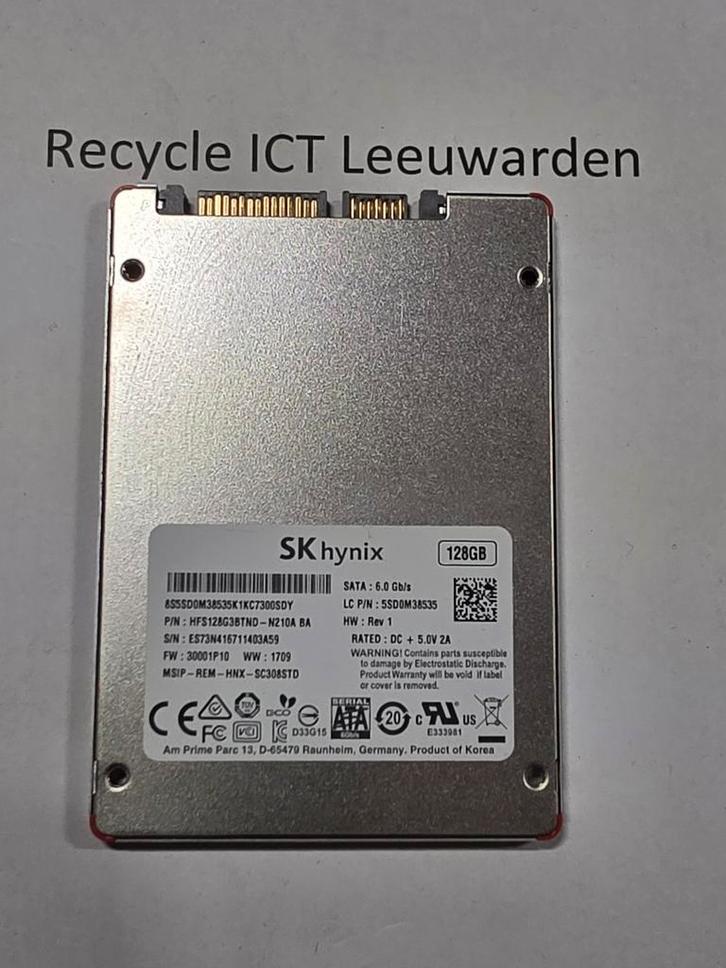 Sk hynix 128gb laptop ssd hdd hardeschijf, Computers en Software, Harde schijven, Gebruikt, Laptop, Intern, SSD, SATA, Ophalen of Verzenden