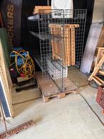 Metalen gaasrek met planken - Opslag/Display, Gebruikt, Ophalen of Verzenden, A, A