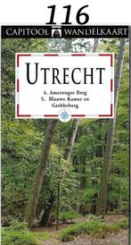 Pl116 capitool wandelkaart utrecht amerongse berg, Boeken, Ophalen of Verzenden, 1800 tot 2000, Nederland, Landkaart