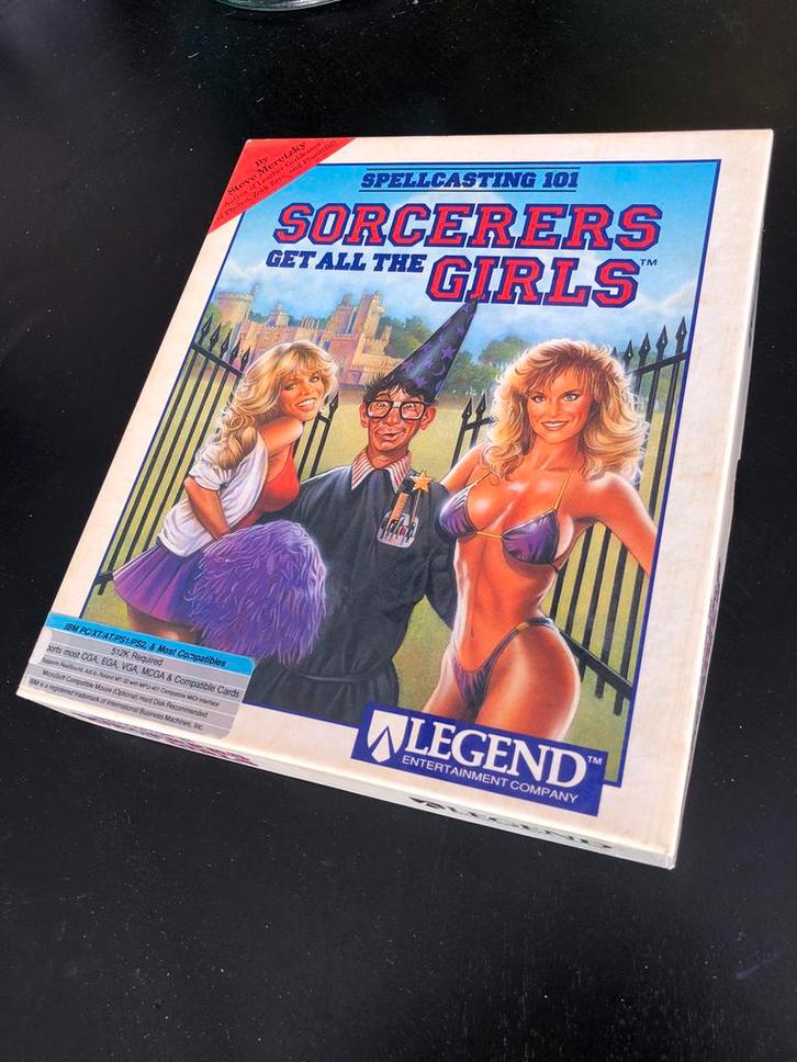 Sorcerers get all the Girls Big Box., Spelcomputers en Games, Games | Pc, Gebruikt, Racen en Vliegen, 1 speler, Vanaf 3 jaar, Ophalen of Verzenden