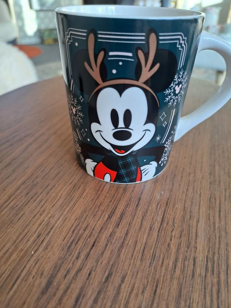Originele Eurodisney Parijs Mok - Mickey, Donald, Goofy, Ophalen of Verzenden, Mickey Mouse, Zo goed als nieuw, Servies