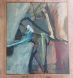 Olieverf schilderij Ina Verdonk "Werkende Boer", Ophalen