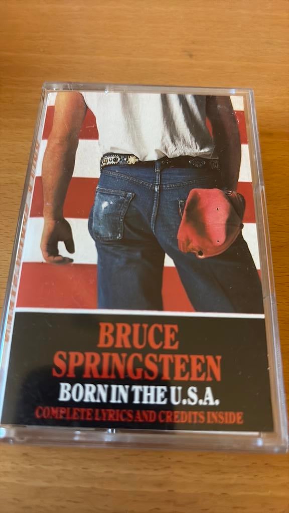 Bruce Springsteen muziek cassette Born in the U.S.A., Cd's en Dvd's, Cassettebandjes, Ducoso, 1 bandje, Ophalen of Verzenden, Zo goed als nieuw
