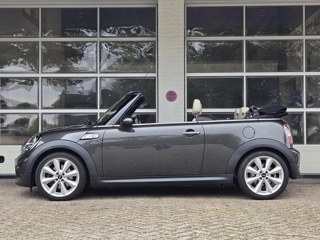 Mini Mini Cabrio 1.6 Cooper S Chili | XENON | LEDER | CLIMAT, Auto's, Mini, Voorwielaandrijving, Euro 5, Gebruikt, Beige