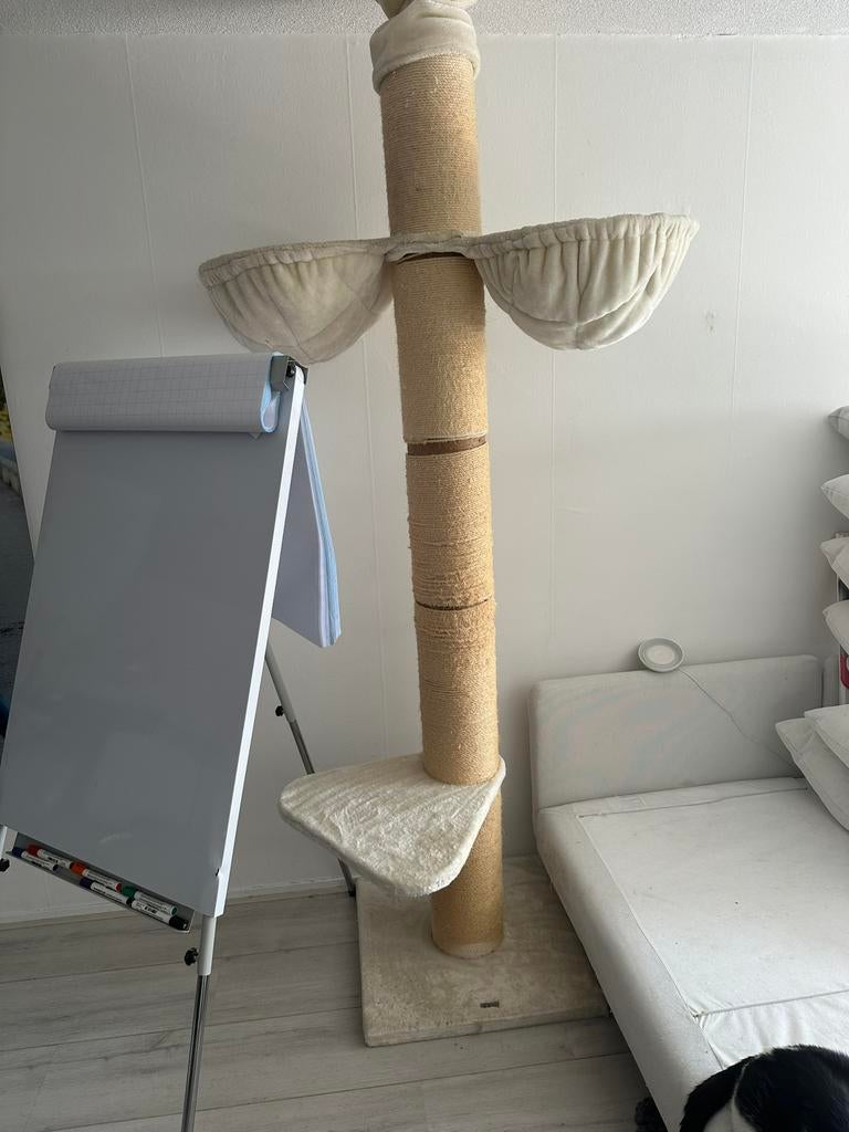 Brede krabpaal xxl groot grote maine coon, Ophalen, Gebruikt, Krabpaal