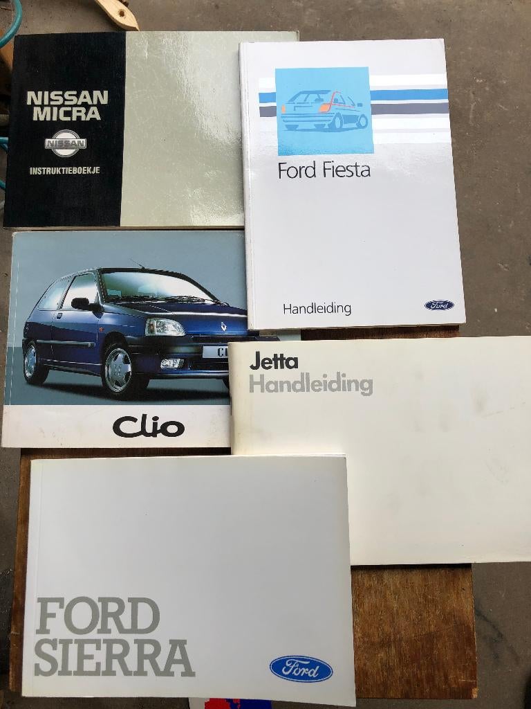 LOSSE VERKOOP ; Div. instructieboekje ; zie omschrijving, Ophalen of Verzenden