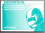 Honda VF750 C handleiding instructieboek (7080z), Motoren, Ophalen of Verzenden, Honda
