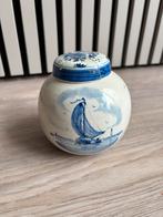 Handgeschilderde aardewerk pot - Zenith / Loosdrecht, Antiek en Kunst, Ophalen of Verzenden
