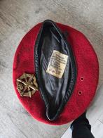 Rode baret embleem Luchtdoel Artillerie, Verzamelen, Ophalen of Verzenden