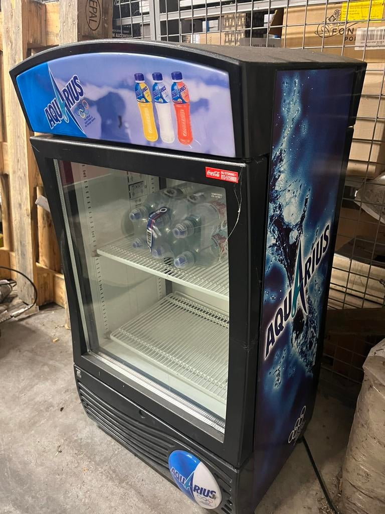 Aquarius koelkast, Minder dan 75 liter, Ophalen, 85 tot 120 cm, Zonder vriesvak