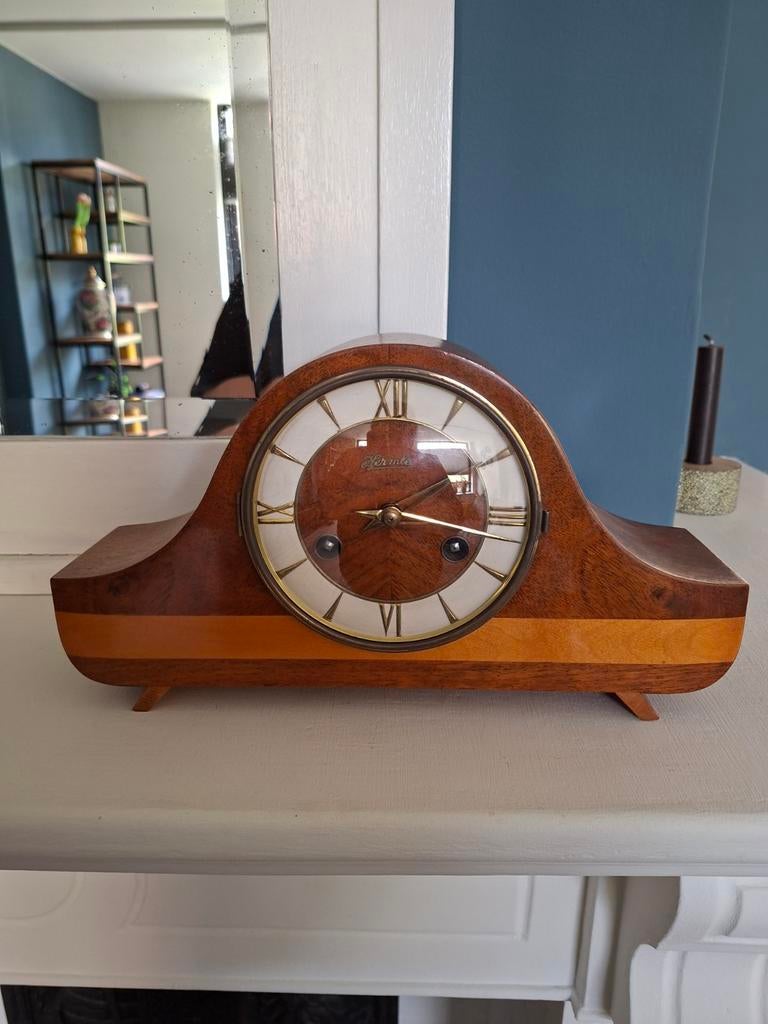 Pendule Hermle schouwklok, Ophalen of Verzenden