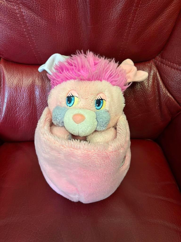 1 popples roze, Kinderen en Baby's, Speelgoed | Knuffels en Pluche, Gebruikt, Overige merken, Overige karakters, Overige typen