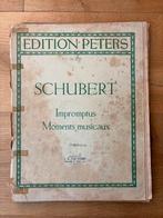 Schubert Impromptus - Edition Peters Piano, Gebruikt, Klassiek, Ophalen of Verzenden, Artiest of Componist