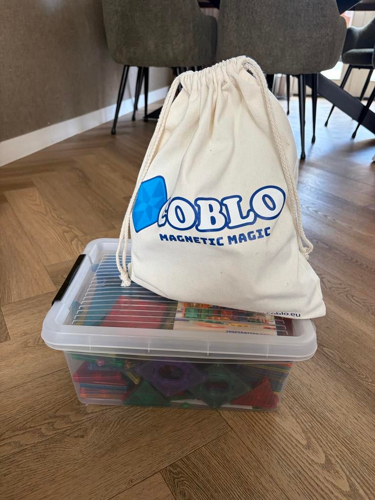 Coblo Magnetisch Speelgoed & Knikkerbaan Set, Ophalen of Verzenden, Zo goed als nieuw, Overige merken