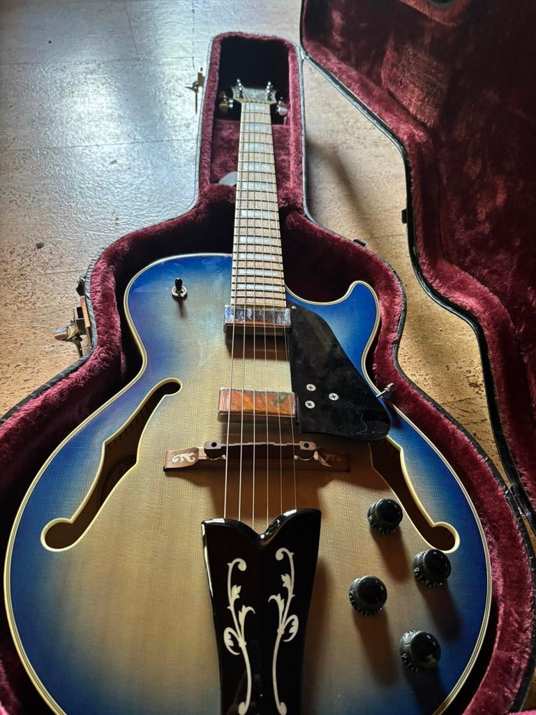 Ibanez george benson gb10EM JBB, Muziek en Instrumenten, Snaarinstrumenten | Gitaren | Elektrisch, Zo goed als nieuw, Hollow body