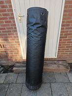 Boksbal met bokshandschoenen en ophangbeugel, Ophalen, Zo goed als nieuw, Boksbal