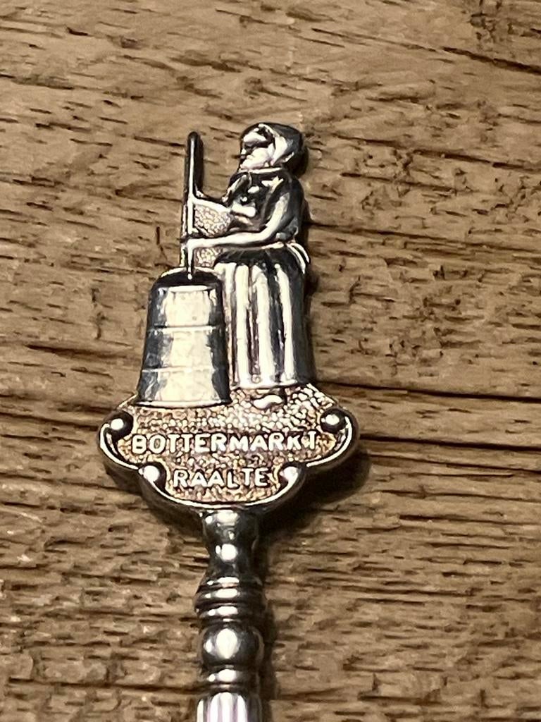 Vintage Lepel Bottermarkt Raalte - Souvenir, Ophalen of Verzenden