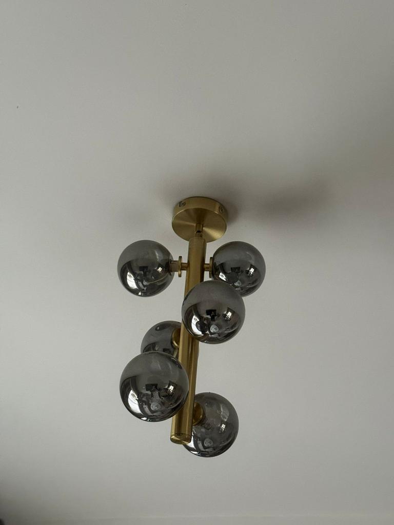 2x hanglamp, 1x stalamp, Huis en Inrichting, Lampen | Vloerlampen, Ophalen, Zo goed als nieuw, Minder dan 100 cm