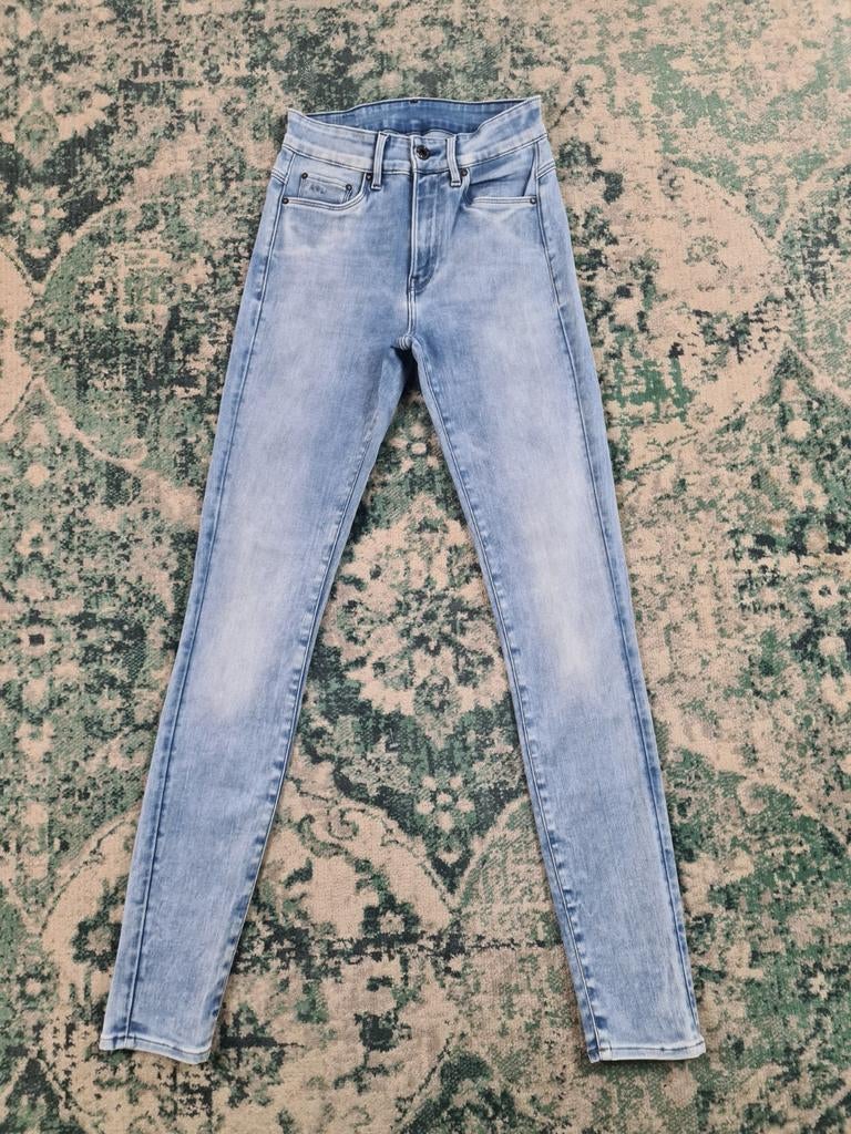 G-star raw 3301ultra high skinny W27 L32 WMN Tulsi2732 Blauw, Blauw, Ophalen of Verzenden, W27 (confectie 34) of kleiner, G-STAR RAW